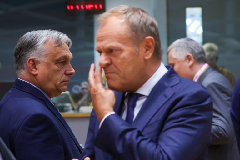 Viktor Orbán, Donald Tusk