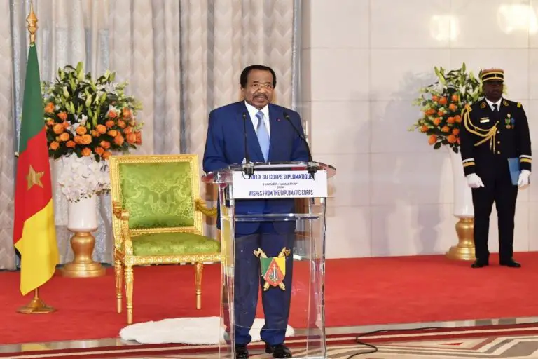 Prezydent Kamerunu Paul Biya Fot. konto prezydenckie