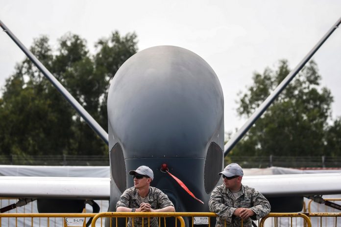 RQ-4B Global Hawk, dron, USA, szpieg