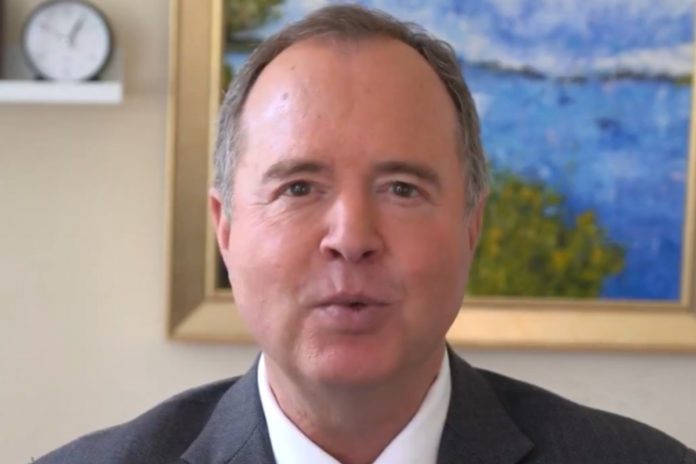 Adam Schiff. Foto: print screen X