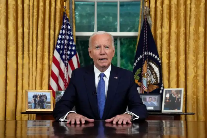 Joe Biden orędzie.