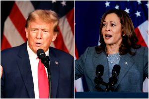 Donald Trump i Kamala Harris.