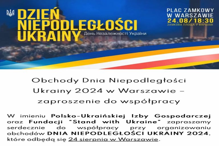 Dzień Niepodległości Ukrainy w Warszawie. Władze poszukują wolontariuszy