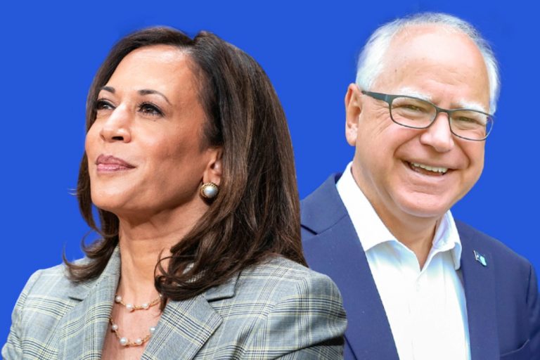 Kamala Harris i Tim Walz. Foto: Harris-Walz campaign