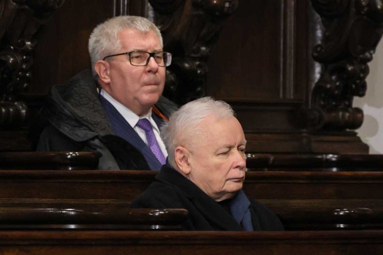 Ryszard Czarnecki i Jarosław Kaczyński