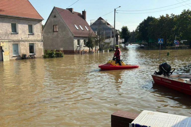 Powódź, opolskie, Lewin Brzeski