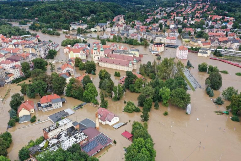 Zalane Kłodzko. Foto: PAP