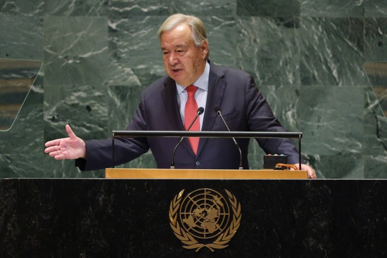 Sekretarz generalny ONZ Antonio Guterres. Foto: PAP/EPA