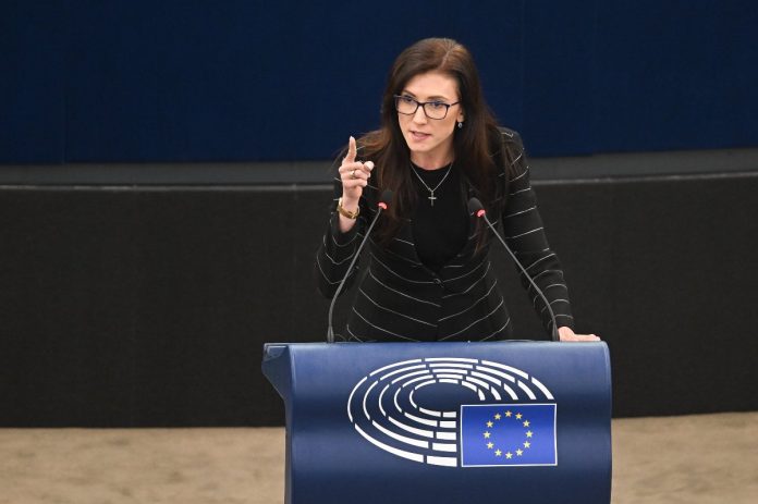 parlament , Parlament Europejski , plenarna , polityk polityka , posłowie , sesja , obrady , posiedzenie , sala obrad , Ewa Zajączkowska Hernik