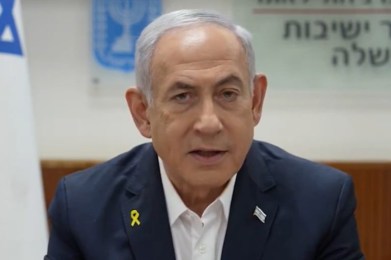 Premier Izraela Benjamin Netanjahu po irańskim ataku na Izrael. Foto: print screen X