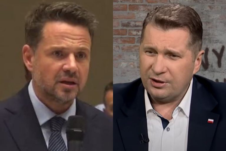 Rafał Trzaskowski oraz Przemysław Czarnek