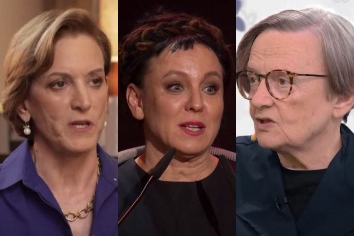 Anne Applebaum, Olga Tokarczuk oraz Agnieszka Holland.