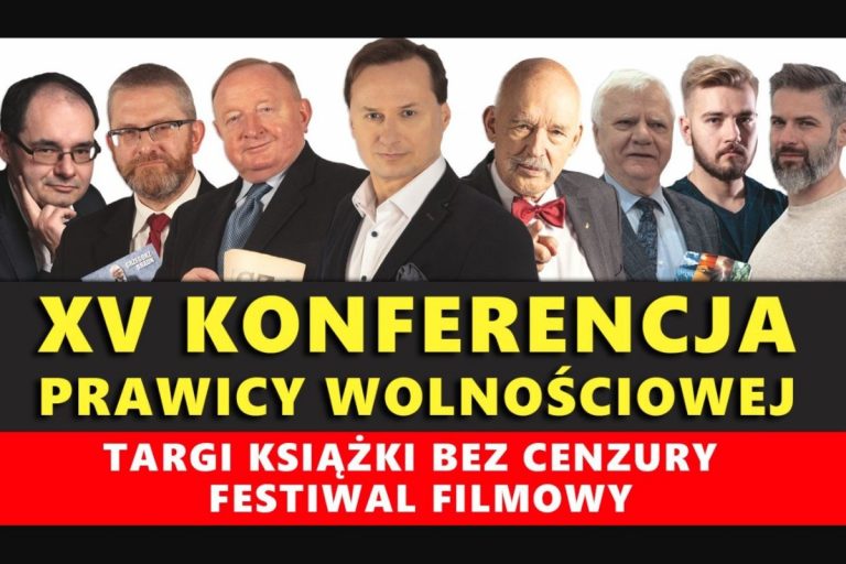 Zapraszam na XV Konferencję Prawicy Wolnościowej!