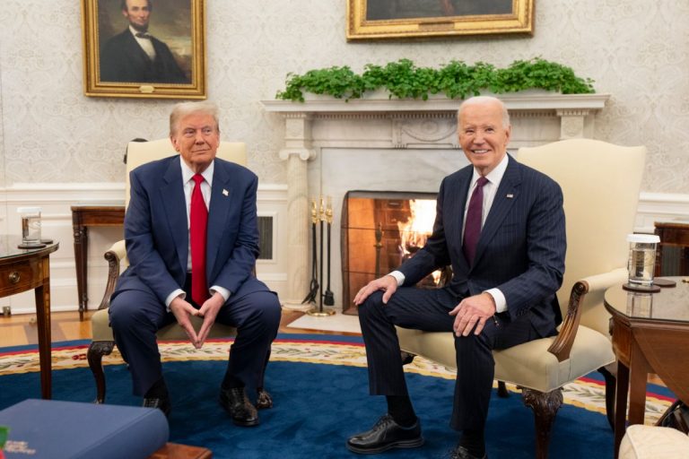 Donald Trump oraz Joe Biden.