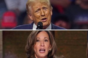 Kamala Harris, Donald Trump Fot. PAP (kolaż)