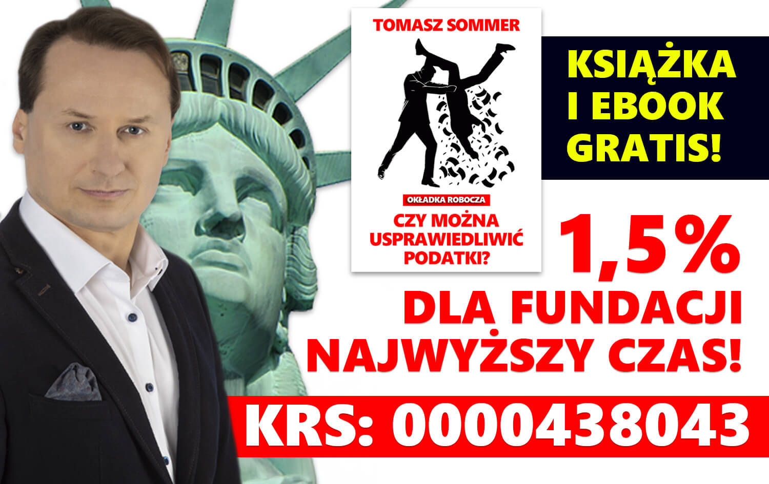 1,5 proc. dla Fundacji Najwyższy Czas!