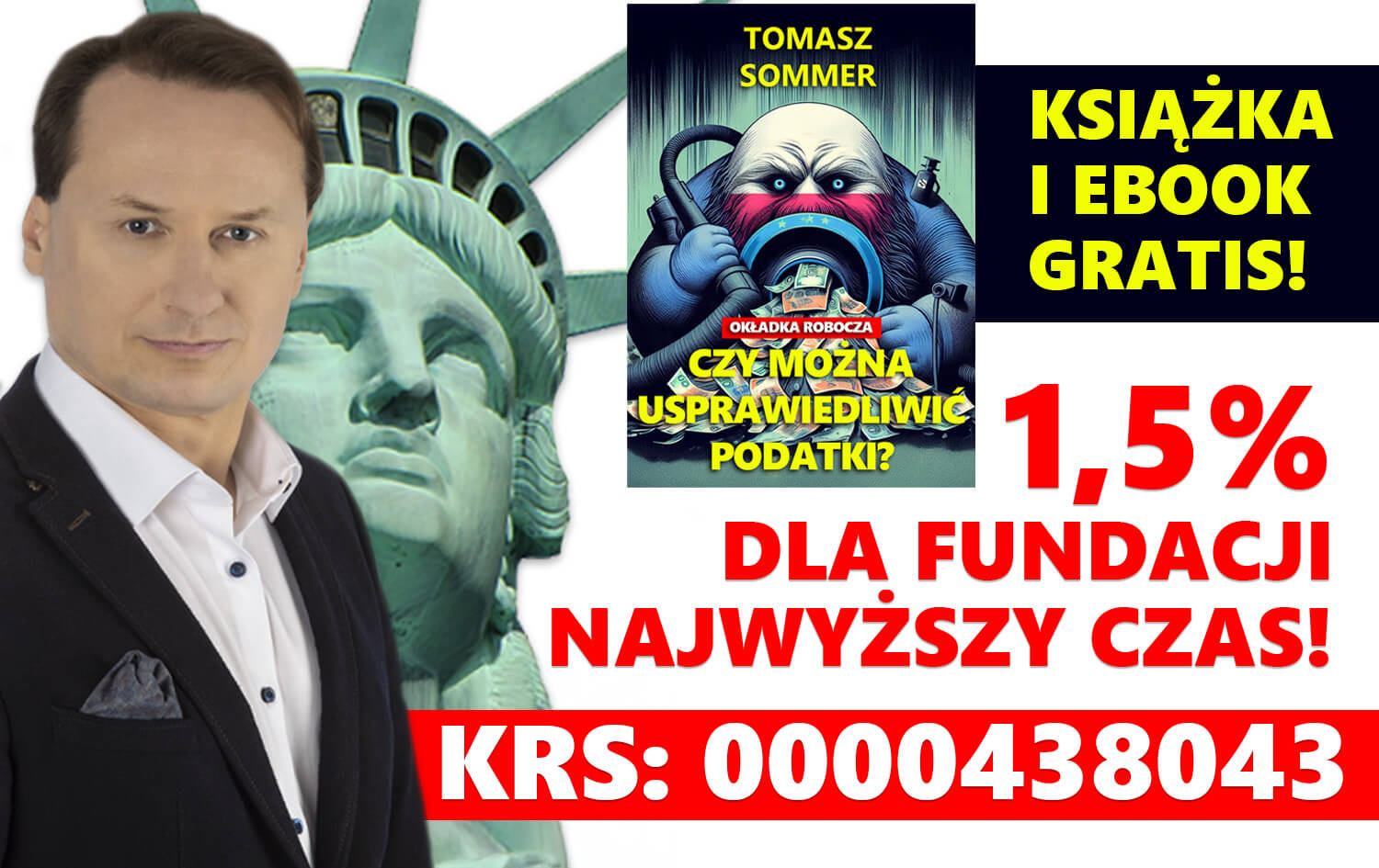 1,5 proc. dla Fundacji Najwyższy Czas!