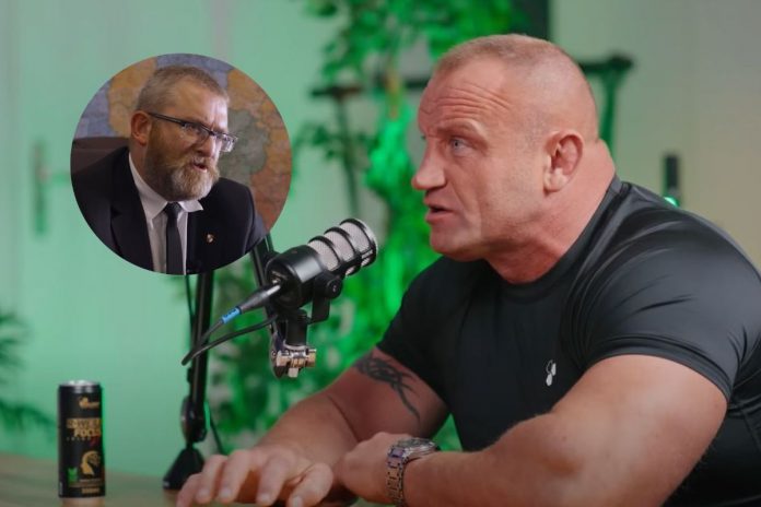 Grzegorz Braun oraz Mariusz Pudzianowski.