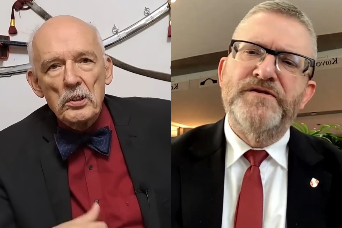 Korwin-Mikke: Konfederacja jest w siuchcie z PiS, Mentzen odbiera głosy Trzaskowskiemu, a Braun Nawrockiemu