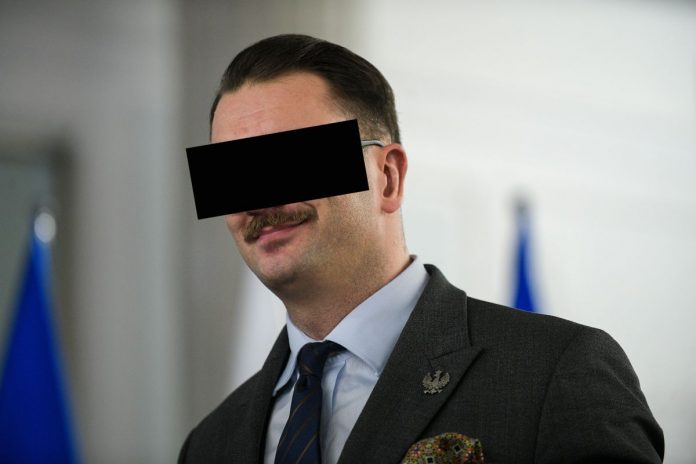 Poseł PiS Łukasz M. / foto: PAP