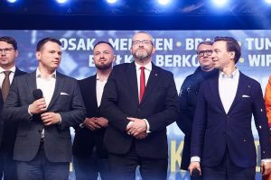 Sławomir Mentzen, Grzegorz Braun oraz Krzysztof Bosak