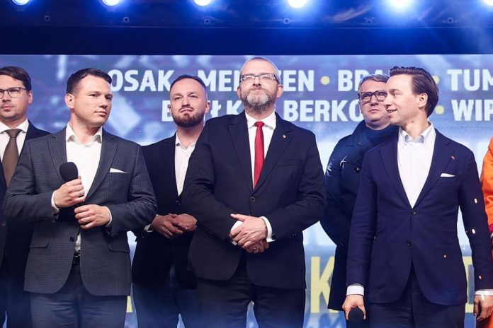 Sławomir Mentzen, Grzegorz Braun oraz Krzysztof Bosak