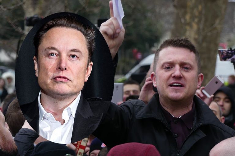 Tommy Robinson oraz Elon Musk