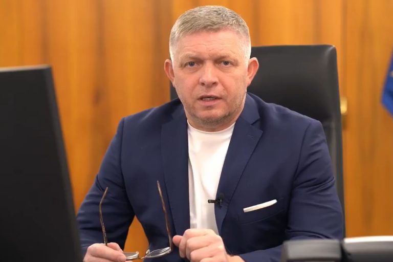 Premier Słowacji Robert Fico. Foto: print screen X