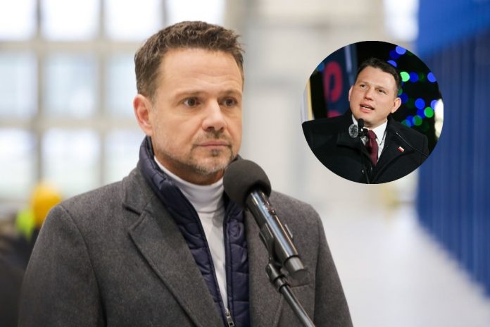 Rafał Trzaskowski oraz Sławomir Mentzen.