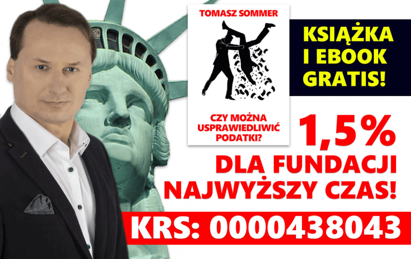 1,5 proc. dla Fundacji Najwyższy Czas!