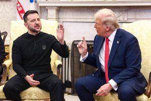 Wołodymyr Zełenski i Donald Trump w Białym Domu. Foto: PAP/EPA