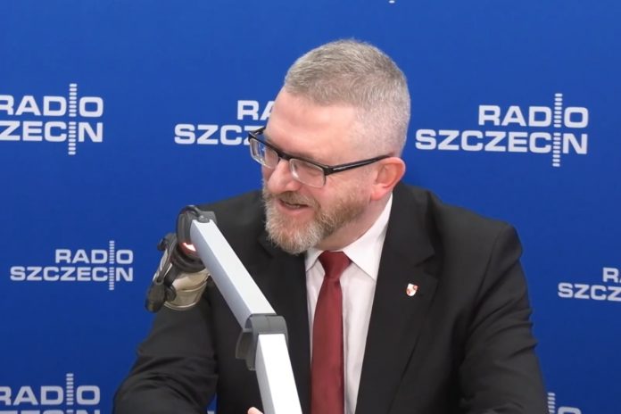 Grzegorz Braun, źródło: YT: Radio Szczecin