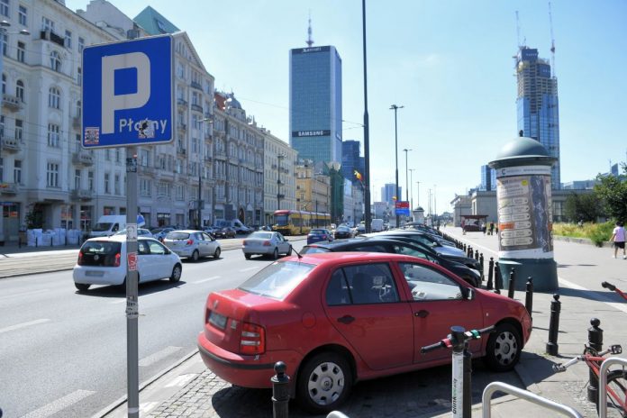 Strefa Płatnego Parkowania w Warszawie.