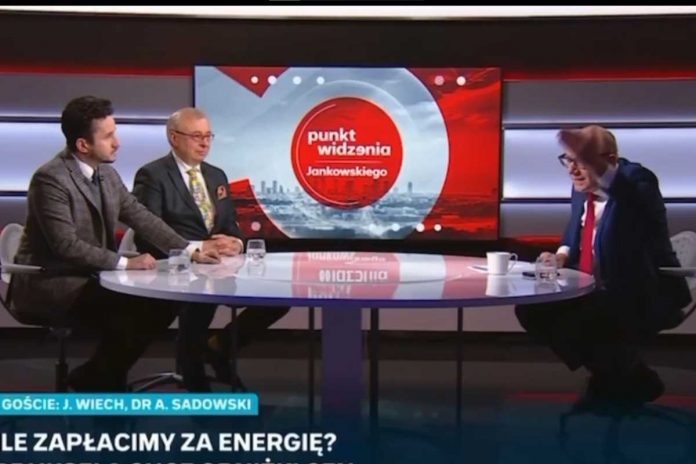 Jakub Wiech, dr Andrzej Sadowski i Grzegorz Jankowski