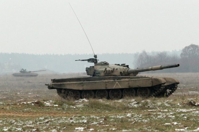 Czołg T-72.