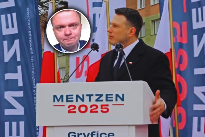 Szymon Hołownia i Sławomir Mentzen. / Foto: YT (screen/kolaż)