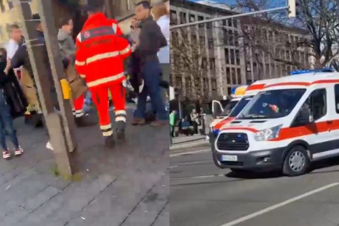 W centrum Mannheim na południowym zachodzie Niemiec kierowca wjechał w tłum ludzi.