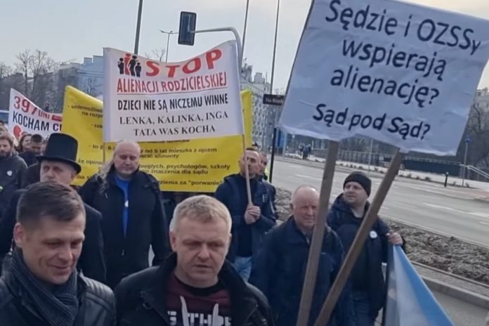 protest stop alienacji rodzicielskiej warszawa