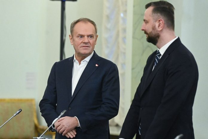 Donald Tusk oraz Władysław Kosiniak-Kamysz. / foto: PAP