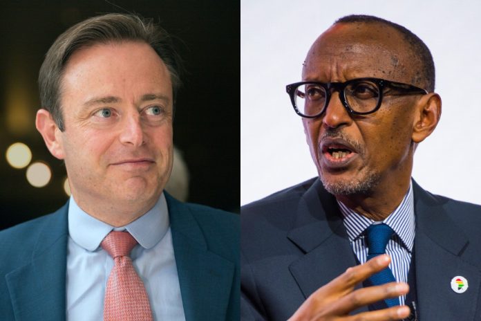 Bart De Wever oraz Paul Kagame