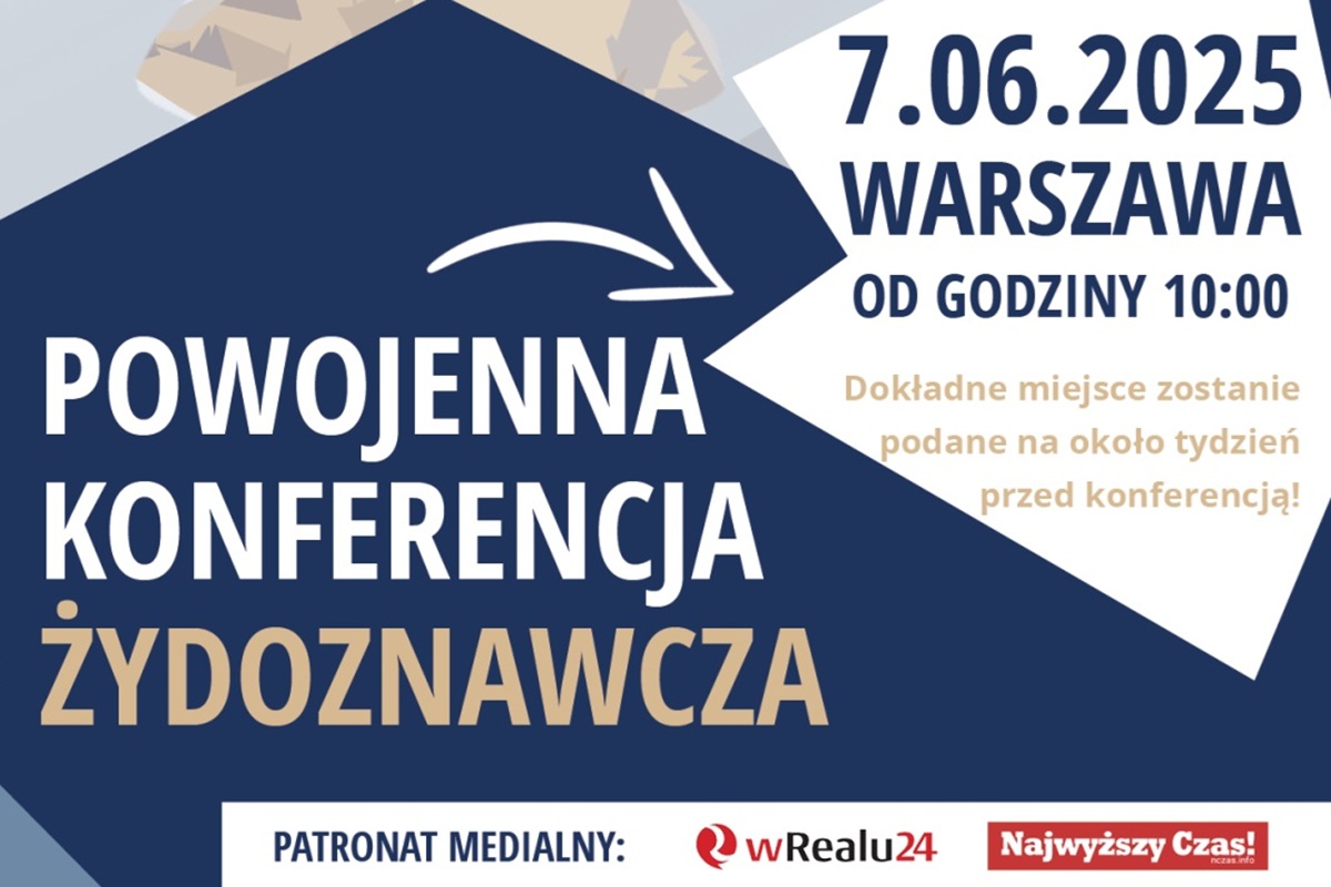 Już w najbliższą sobotę Konferencja Żydoznawcza. Wśród prelegentów m.in. Michalkiewicz, Żebrowski, Nowak