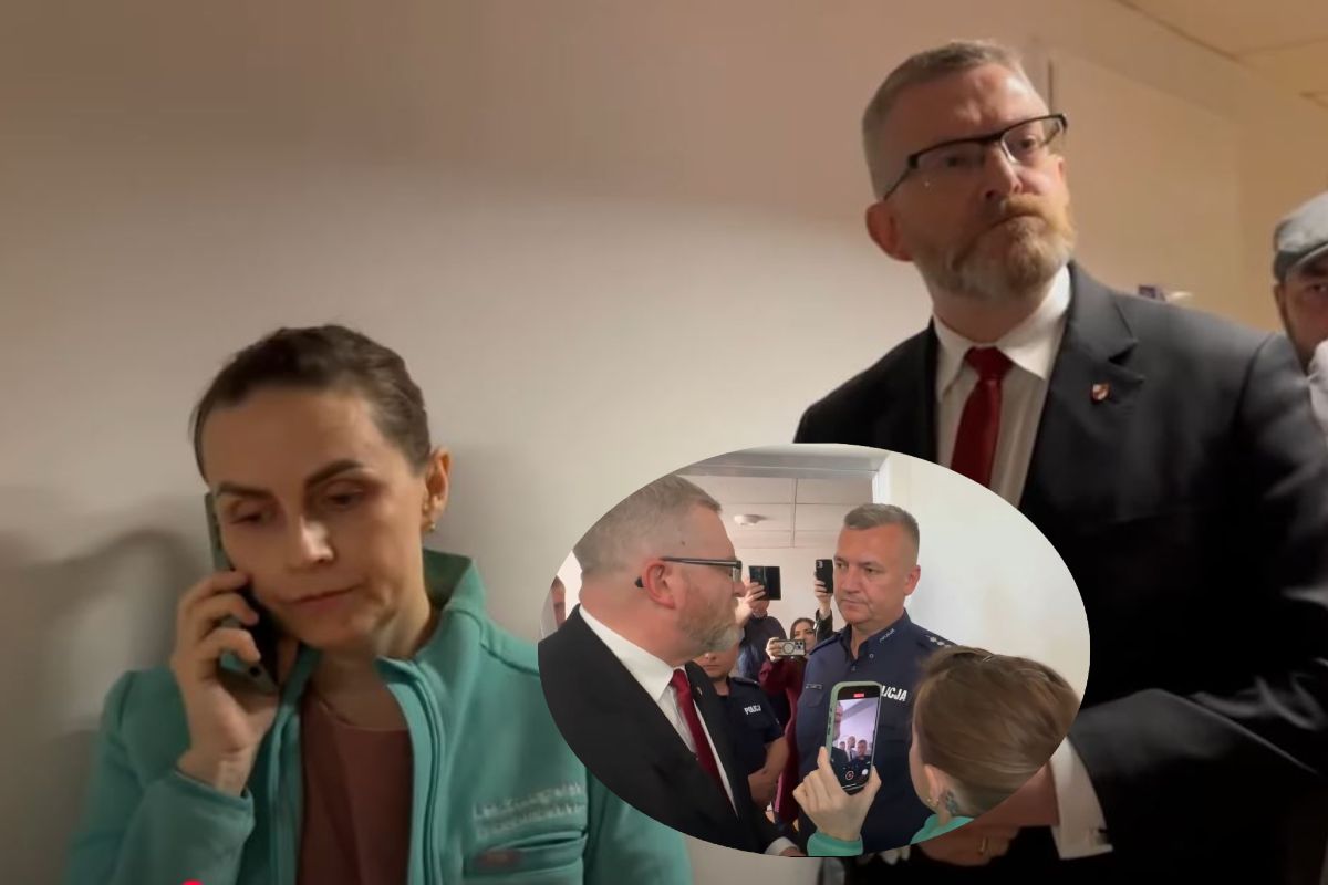 Tak NAPRAWDĘ wyglądała interwencja posła Brauna. „Przynajmniej nie wbijamy Pani strzykawki w serce”
