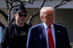 Elon Musk i Donald Trump. Foto: PAP/EPA