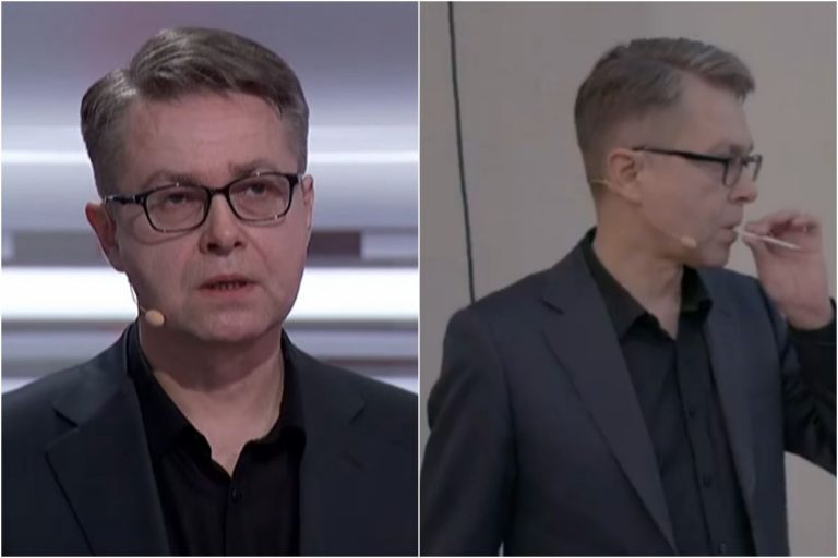 Maciej Maciak i przerwa na debacie prezydenckiej.