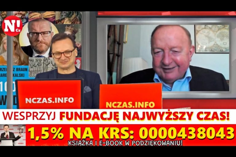 Tomasz Sommer i Stanisław Michalkiewicz rozmawiają o papieżu Franciszku. / Foto: YT/screen