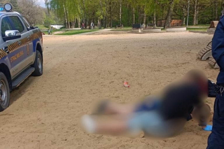 straz miejska w lodzi pijany 12-latek