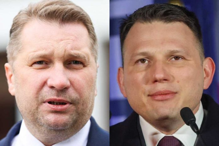 Przemysław Czarnek i Sławomir Mentzen