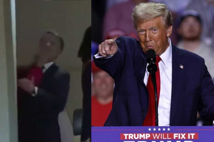 Emmanuel Macron i Donald Trump
