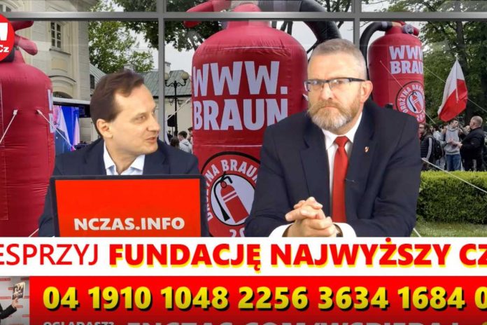 Tomasz Sommer i Grzegorz Braun.