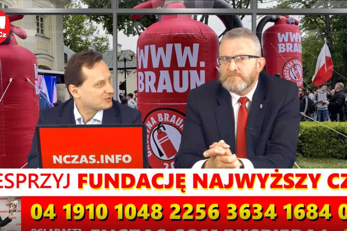TYLKO U NAS! Braun: „To chyba jest dość nawet wstrząsające” [VIDEO]